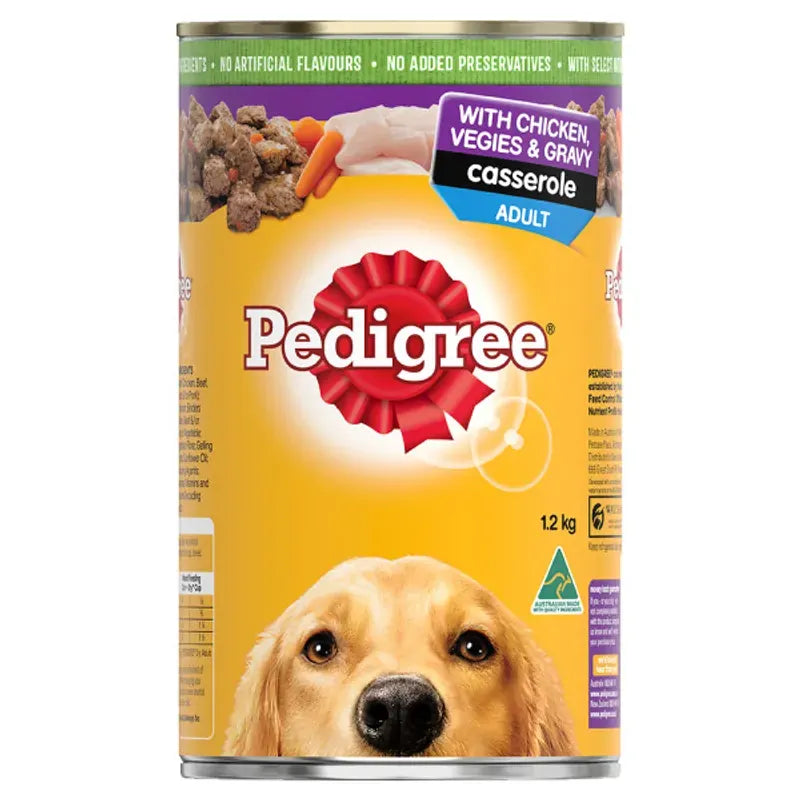 Pedigree Cass With Chkn And Grvy 1.2Kg 12Pk (Om12) 