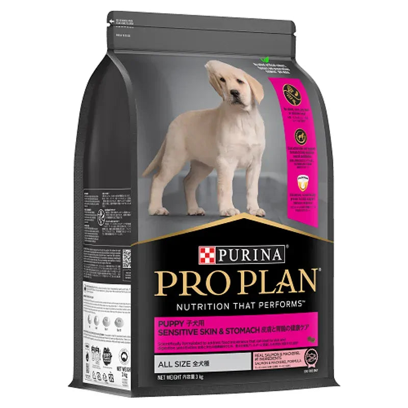 Pro Plan Puppy Sensitive Skin & Stomach 3Kg 