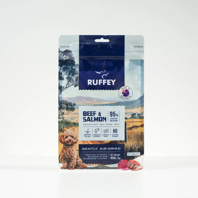 Ruffey Air-Dried Beef & Salmon 454G 