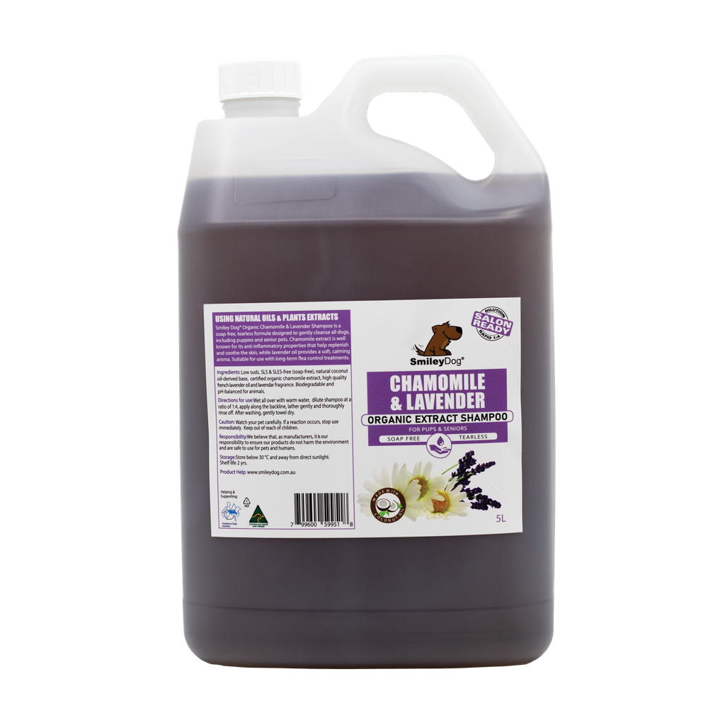 Smiley Dog Organic Chamomile & Lavender Conditioner 5L 
