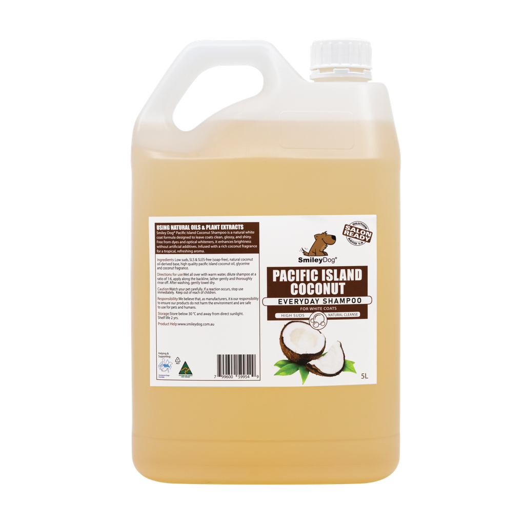 Smiley Dog Pacific Island Coconut Shampoo 5L 