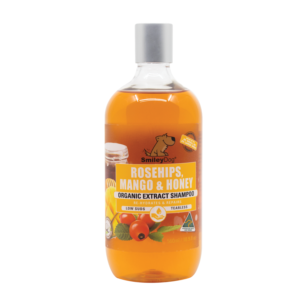 Smiley Dog Rosehips Mango & Honey Shampoo 500Ml 