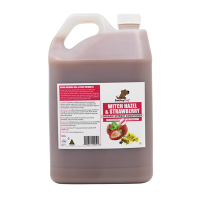 Smiley Dog Organic Witch Hazel & Strawberry Conditioner 5L 