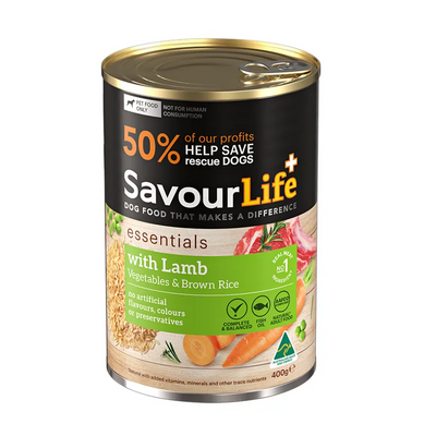 Savourlife Essentials Lamb Veg & Rice 400G 12Pk