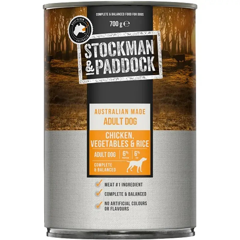 Stockman & Paddock Chicken Loaf 700G 12Pk (Om12) 