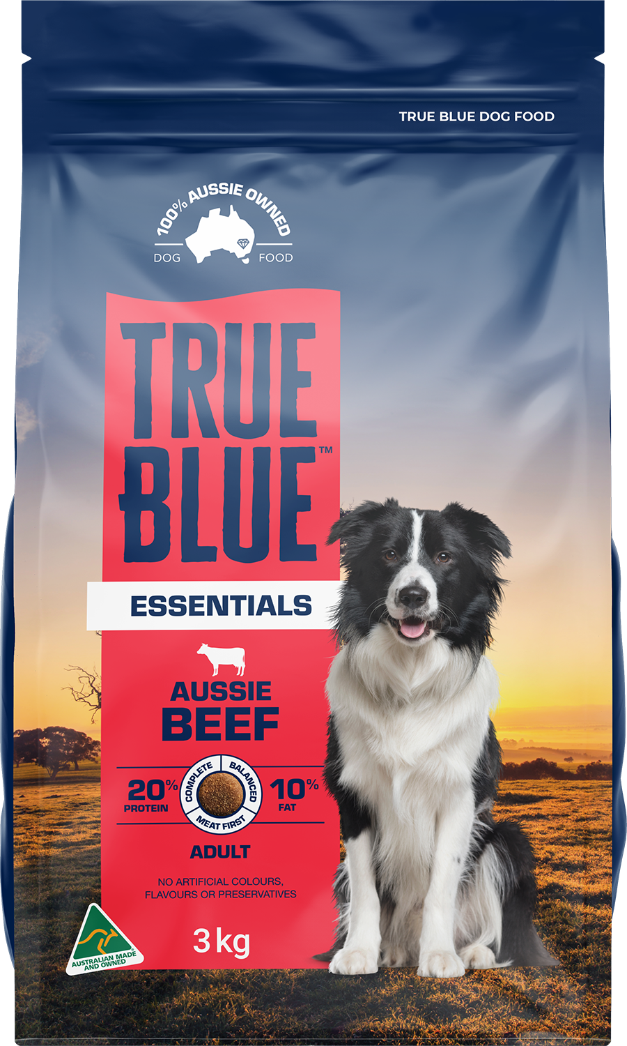 True Blue Essentials Aussie Beef 3Kg 