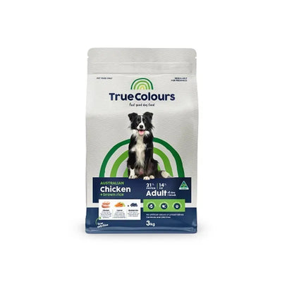 True Colours Adult Chicken & Brown Rice 3Kg