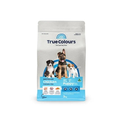 True Colours Puppy Chicken & Brown Rice 3Kg True Colours