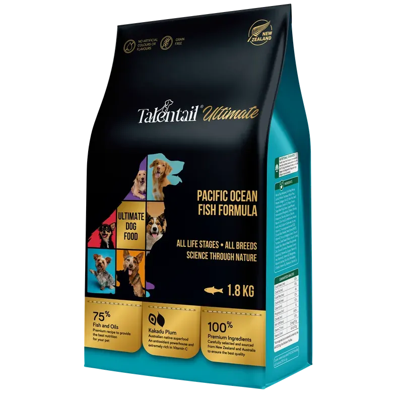 Talentail Ultimate Dog Pacific Ocean Fish 1.8Kg Bb Sept 25 