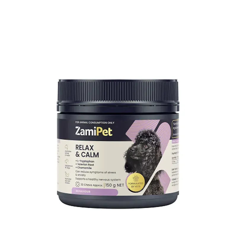 Zamipet Relax & Calm For Dogs 150G 30 Chews Zamipet