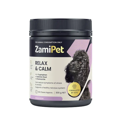 Zamipet Relax & Calm For Dogs 300G 60 Chews