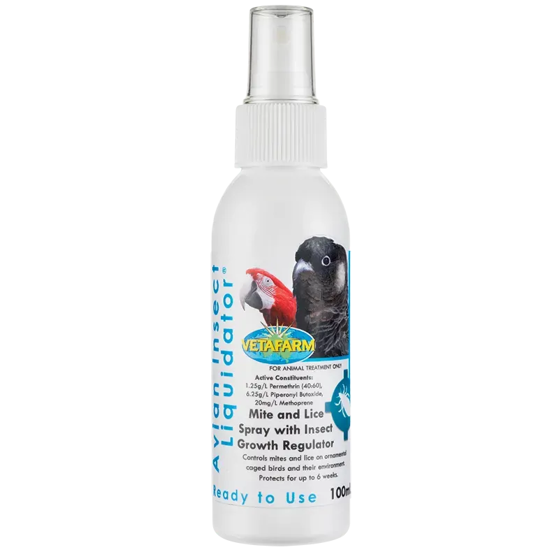 Vetafarm Avian Insect Liquidator Ready To Use 100Ml Vetafarm