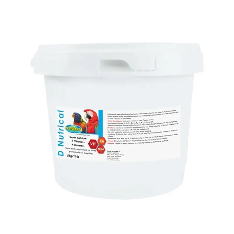 Vetafarm D'Nutrical 5Kg Vetafarm