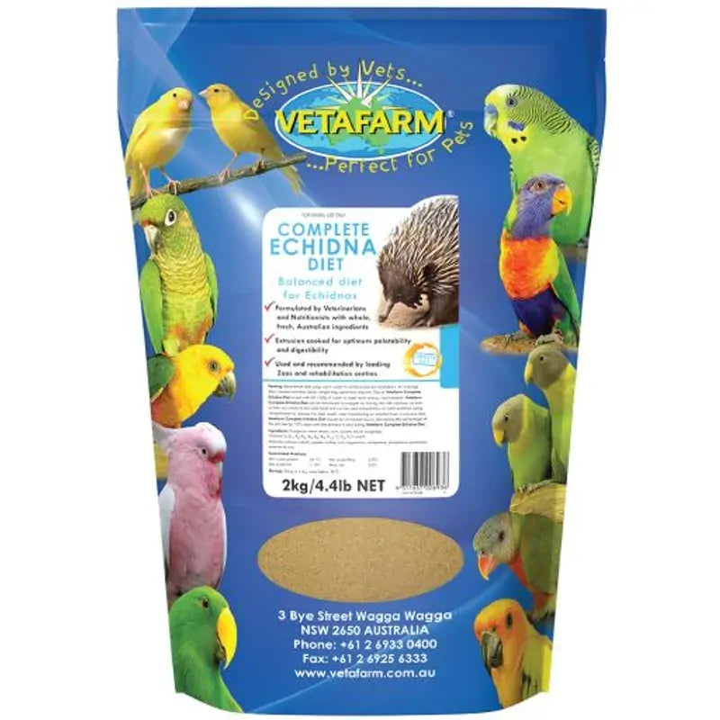 Vetafarm Echindna Diet 2Kg Vetafarm
