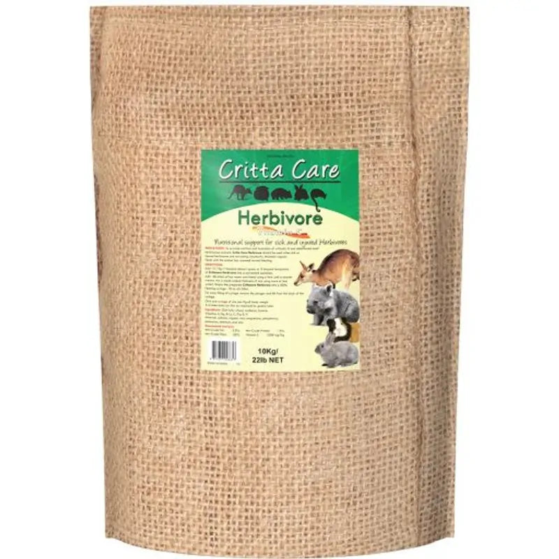 Vetafarm Herbivore Crittacare 10Kg Vetafarm