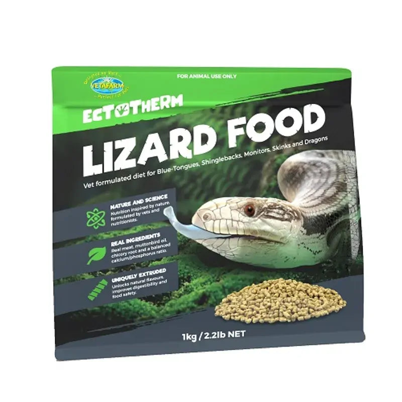 Vetafarm Ectotherm Lizard Food 1Kg Vetafarm