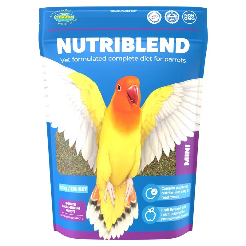 Vetafarm Nutriblend Pellets Mini 10Kg Vetafarm