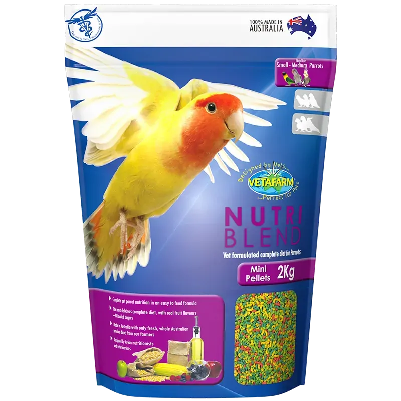 Vetafarm Nutriblend Pellets Mini 2Kg Vetafarm