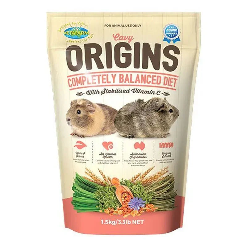 Vetafarm Origins Cavy Diet 1.5Kg Vetafarm