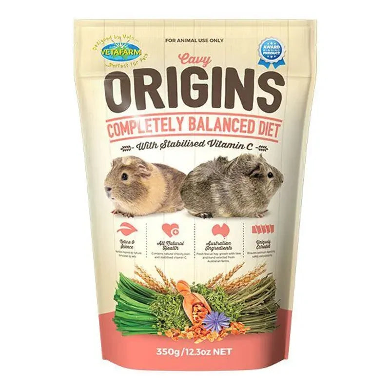 Vetafarm Origins Cavy Diet 350G Vetafarm