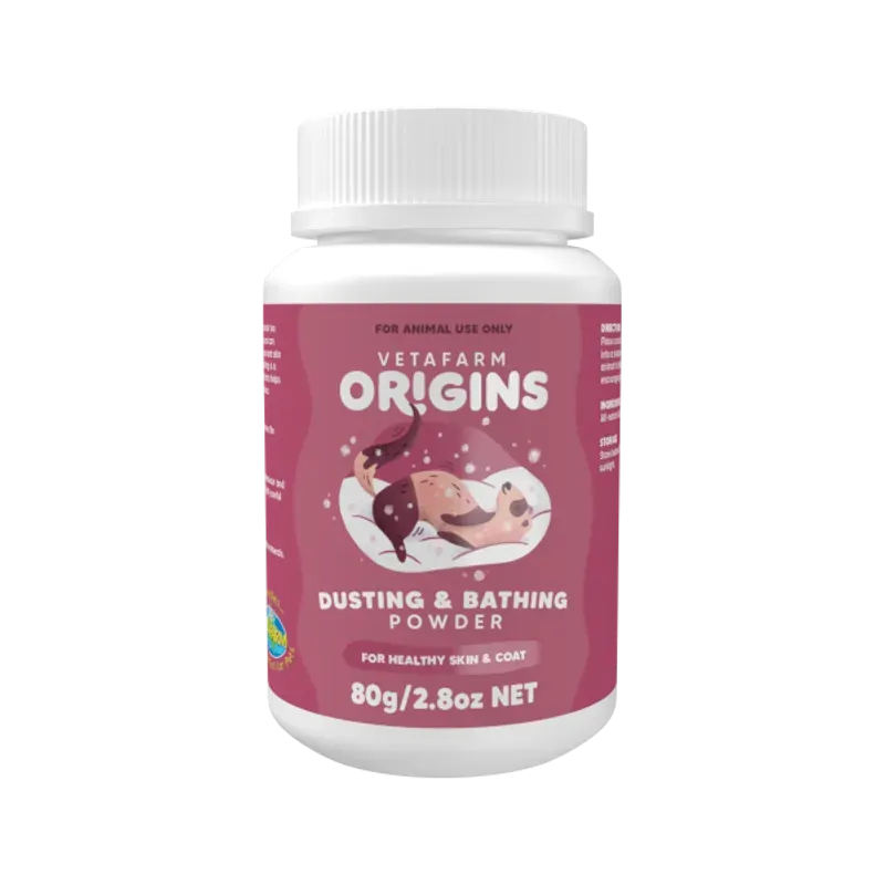 Vetafarm Origins Dusting & Bathing Powder 80G Vetafarm