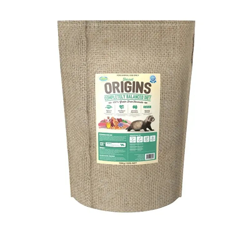 Vetafarm Origins Ferret Diet 10Kg Vetafarm