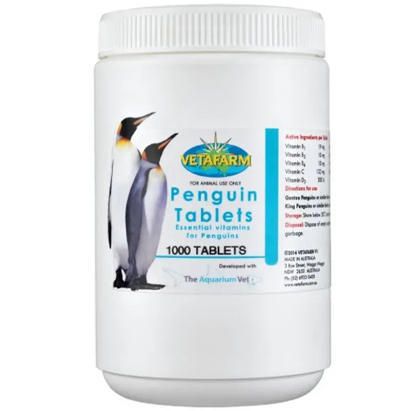 Vetafarm Penguin Tablets 1000 Tab Vetafarm