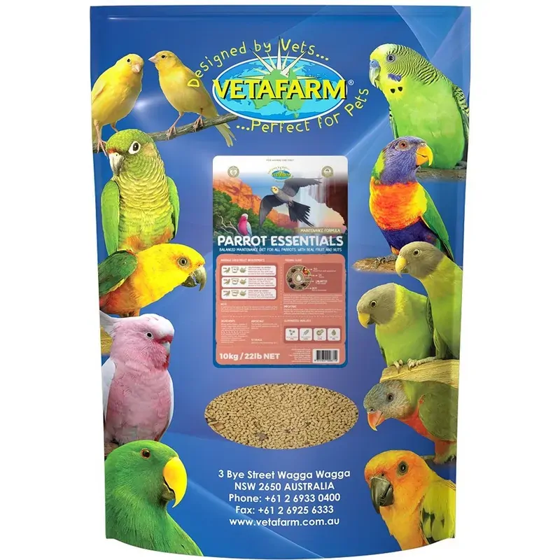 Vetafarm Parrot Essentials 10Kg Vetafarm