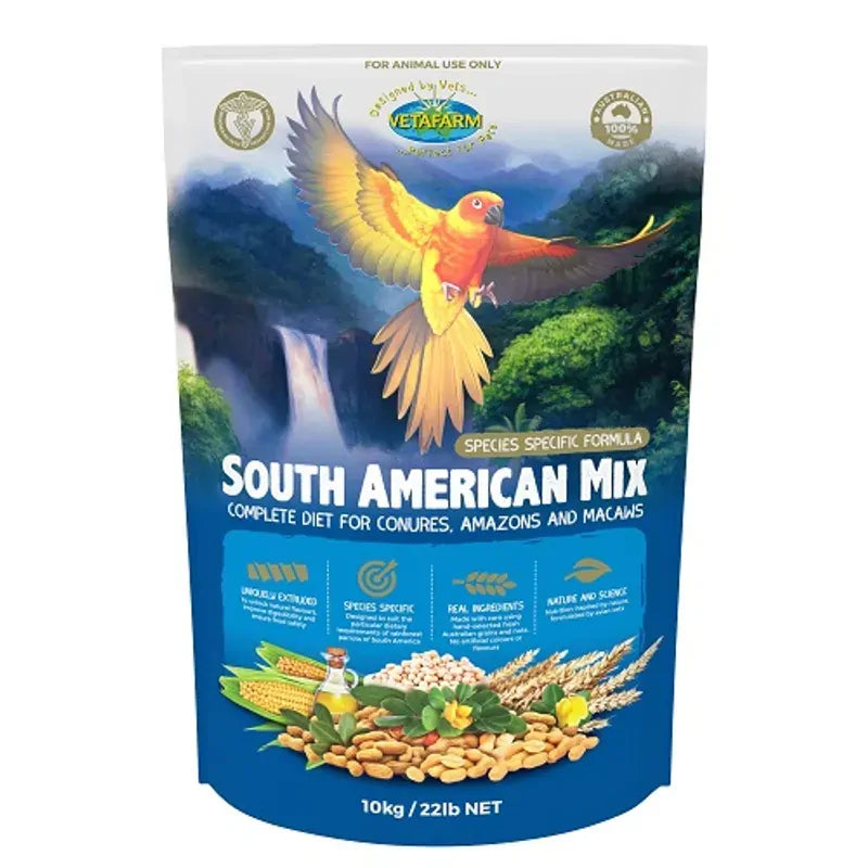 Vetafarm South American Mix 10Kg Vetafarm