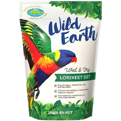 Vetafarm Wild Earth Lorikeet 2Kg