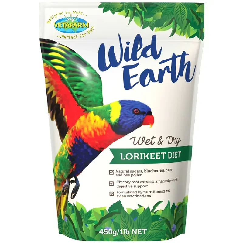 Vetafarm Wild Earth Lorikeet 450G