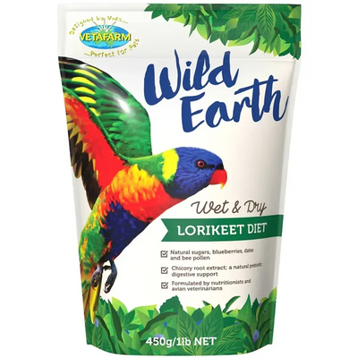 Vetafarm Wild Earth Lorikeet 450G