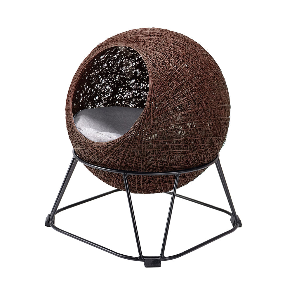 Zentangle Pet Cave Pod -Choco Brown by Ibiyaya Ibiyaya