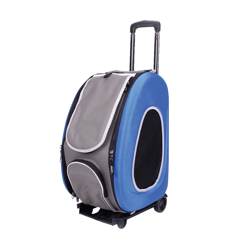 Eva Pet Carrier/Wheeled Carrier - Royal Blue by Ibiyaya Ibiyaya