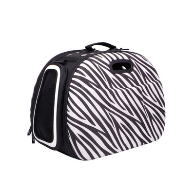 Pet Hard Case Tote Safari - Zebra by Ibiyaya Ibiyaya