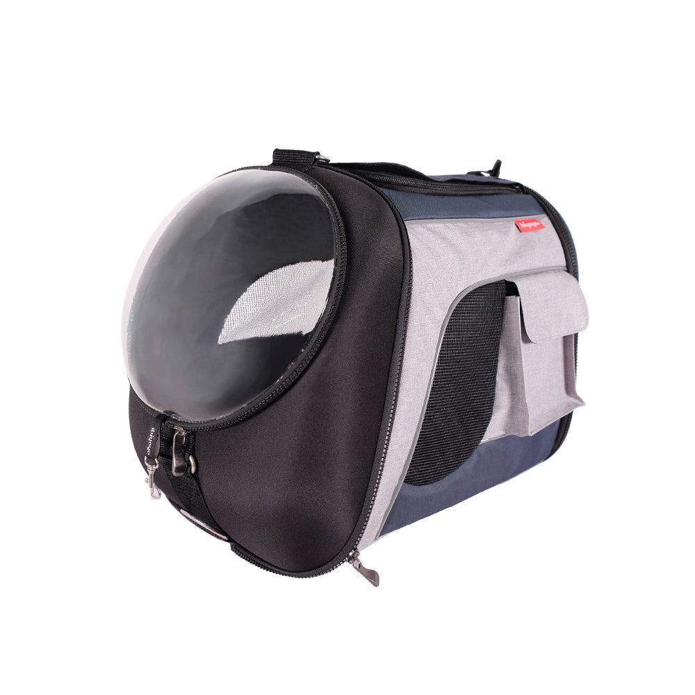 Explorer Airline Transparent Pet Carrier Plus by Ibiyaya Ibiyaya