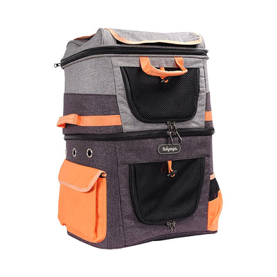 Two-Tier Pet Backpack by Ibiyaya Ibiyaya