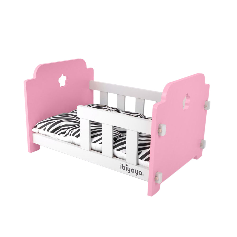 Pet Crib (M) - Pink/Cream by Ibiyaya Ibiyaya