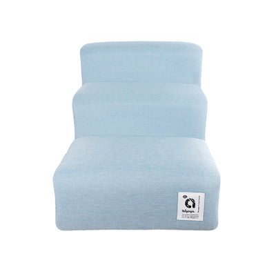 Ibiyaya Everest Practical Pet Stairs for Cats & Dogs - NEW Large Steps - Dusty Blue Ibiyaya