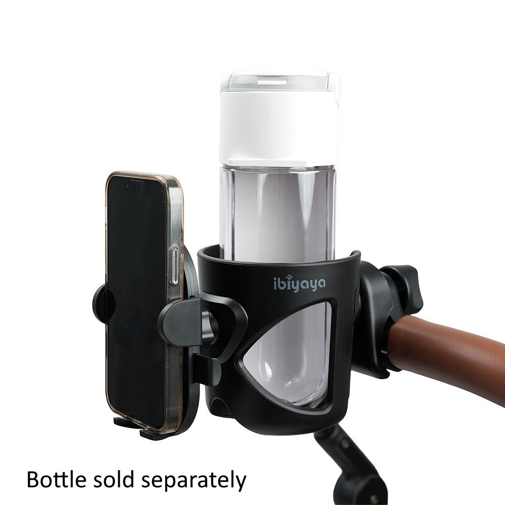 Ibiyaya 2 in 1 Cup-n-Phone Holder for Pet Strollers Ibiyaya