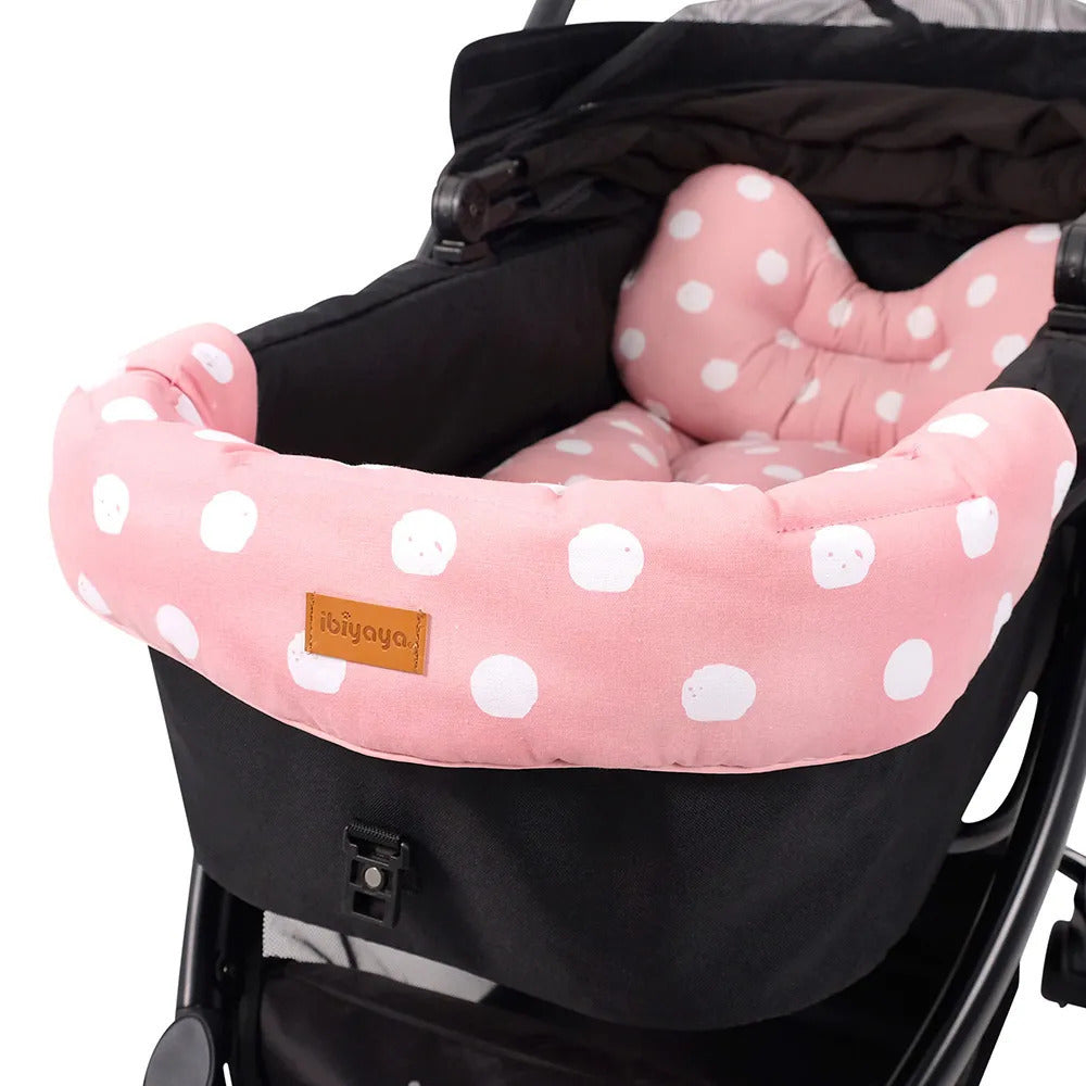 Ibiyaya Comfort+ Pet Stroller Add-on Kit (Small) - Blush Ibiyaya