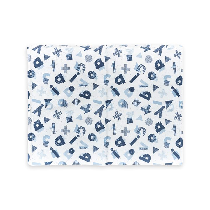 Ibiyaya Chill Pad Dog Cooling Mat - Doodle Letters Ibiyaya