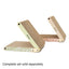 Ibiyaya Replacement Cat Scratching Board for FF2216 - Cinnamon Brown