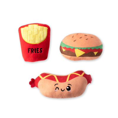 Fringe Studio Fast Foods Plush Dog Toy
