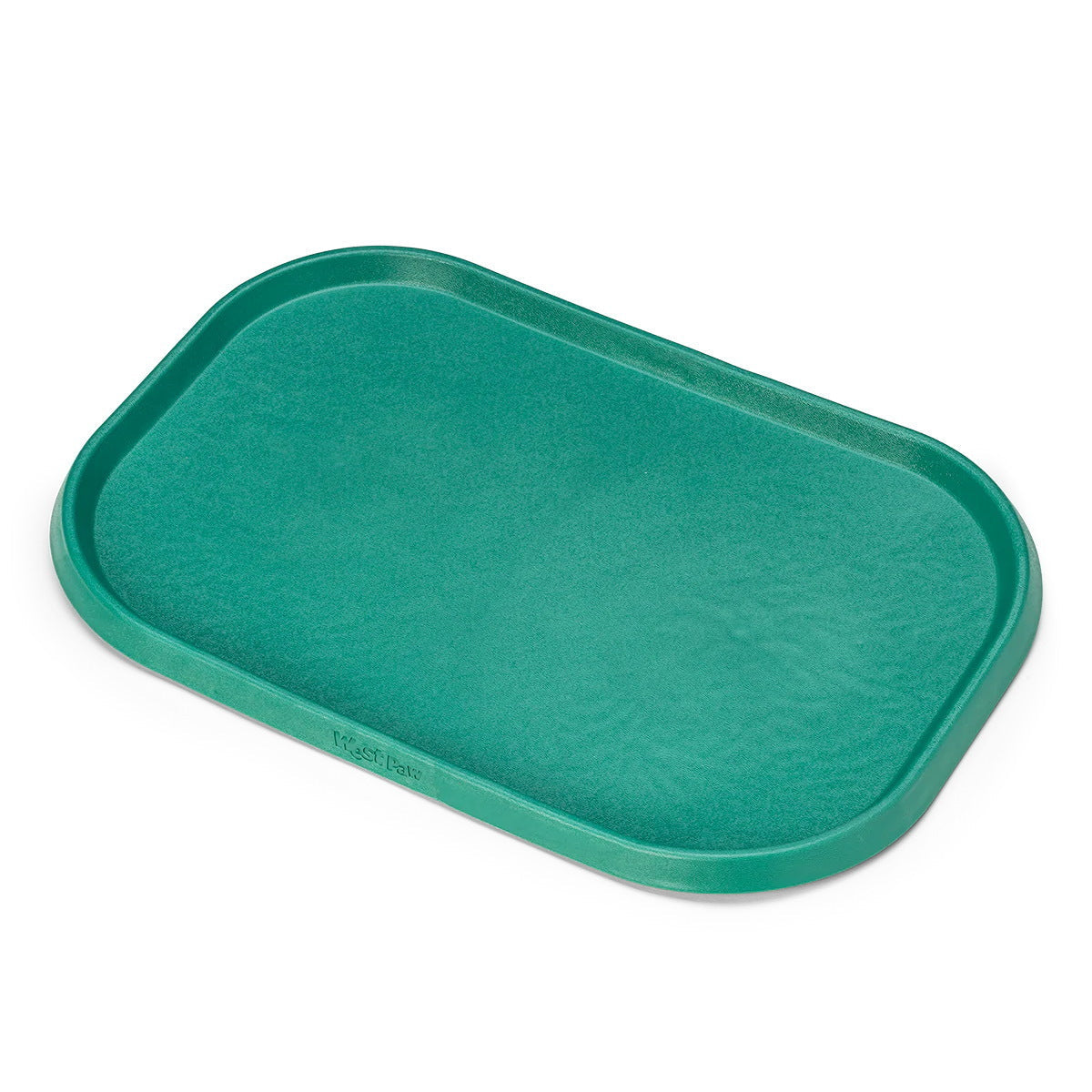 West Paw Seaflex Eco-Friendly No-Slip Dog Feeding Mat - Kelp Green West Paw