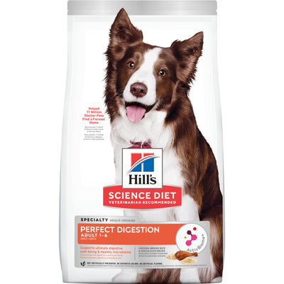 Hill's Science Diet Adult Dog Perfect Digestion Dry Food with ActivBiome+