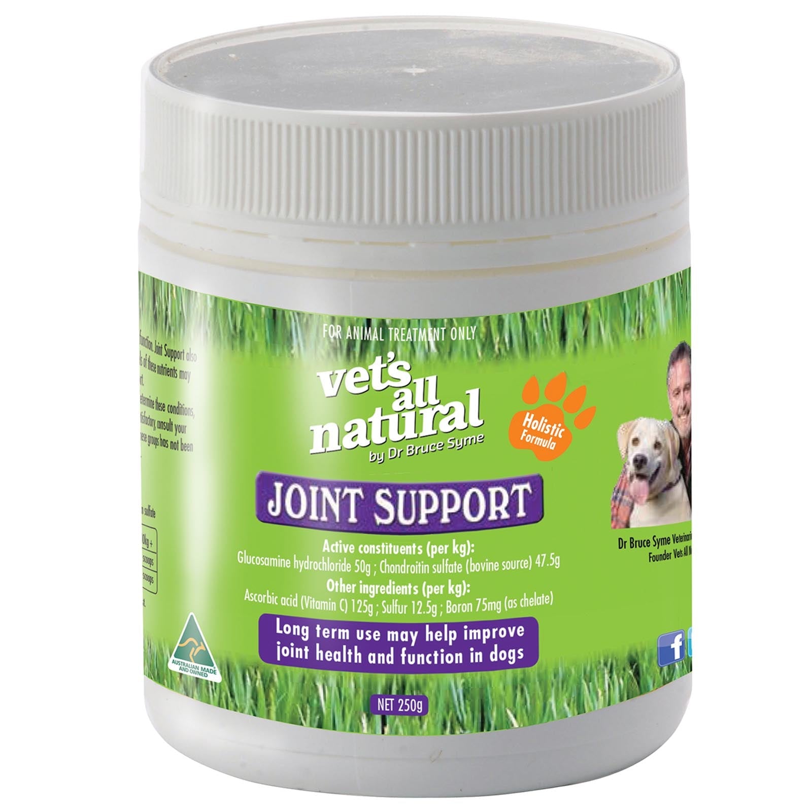 Vets All Natural Joint Support 250G Vets All Natural