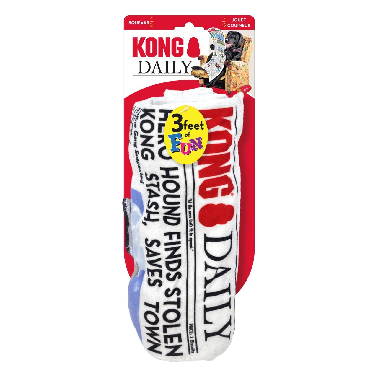 KONG Dog Toy Newspaper 90cm Kong