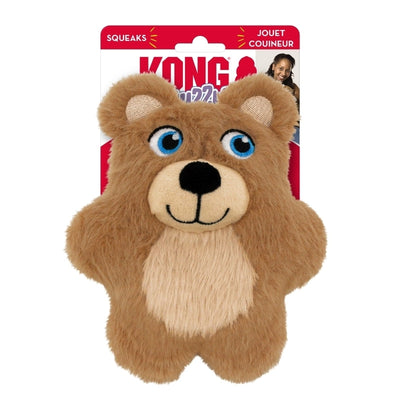 KONG Snuzzles Plush Squeaker Dog Toy - Bear - small KONG