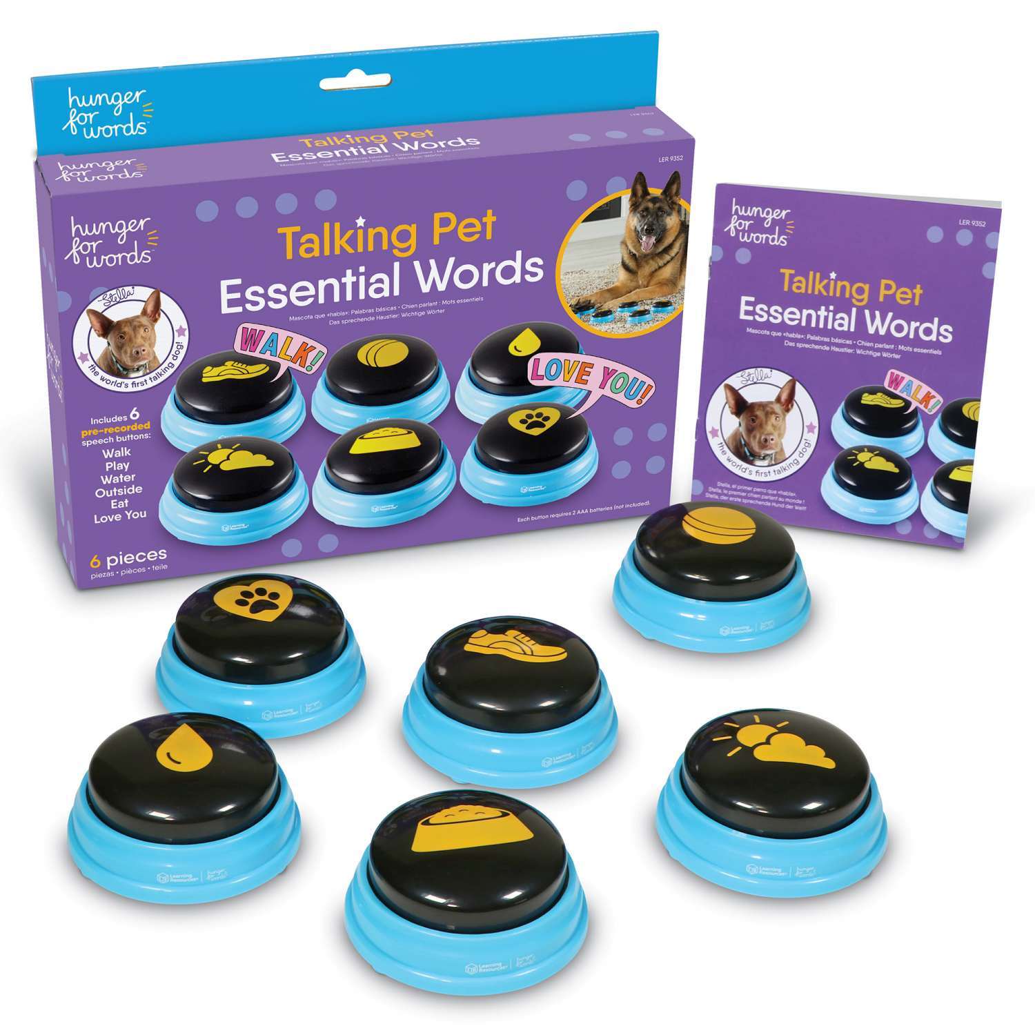 Hunger For Words Talking Pet Essential Words Set Hunger for Words
